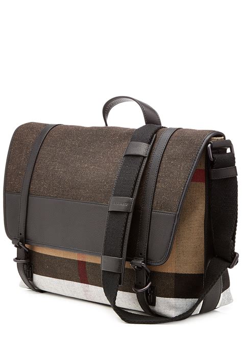 mens laptop bag burberry|burberry check shoulder bag.